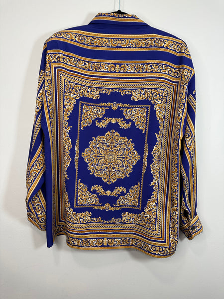 V-Vibe Royal Blouse