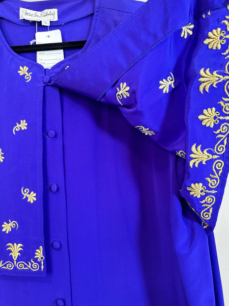 Royal Tee Silk Blouse