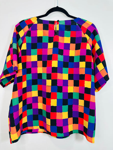 Colorblock Boxy Top