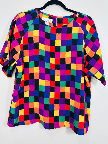 Colorblock Boxy Top