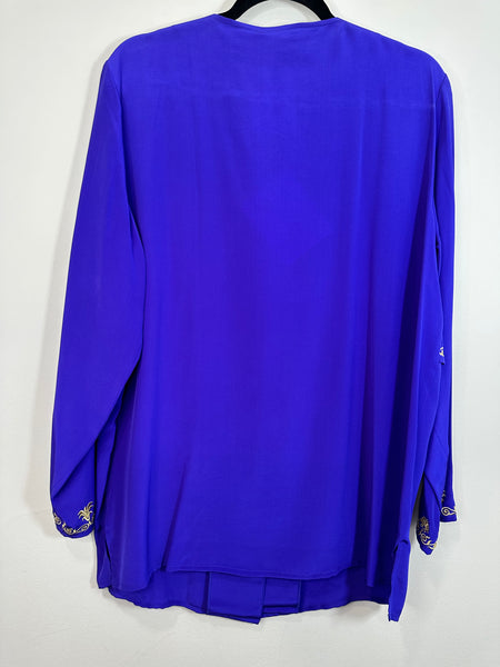 Royal Tee Silk Blouse